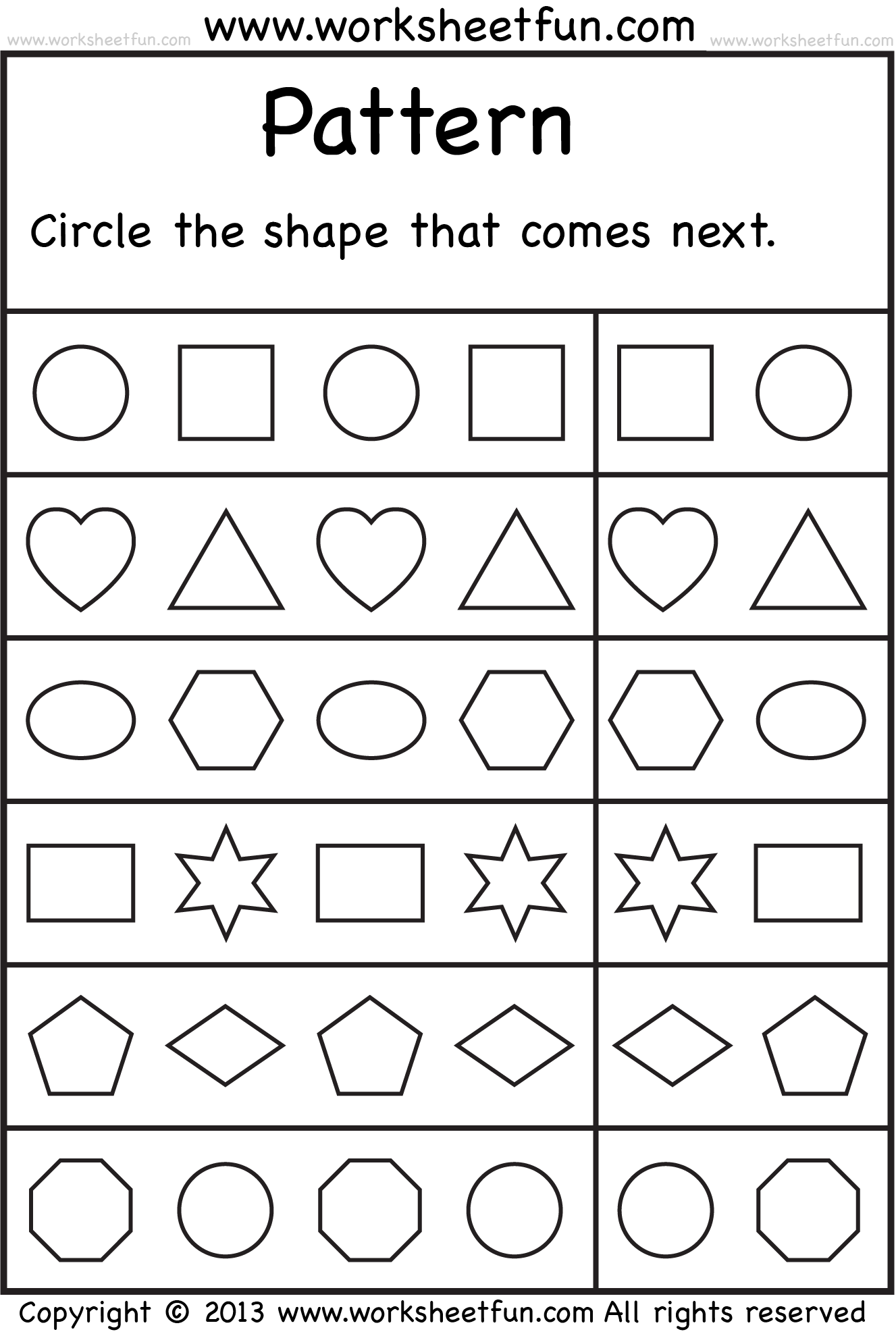 FREE Printable Worksheets Pattern Worksheets For Kindergarten Worksheets Library FREE Printable Worksheets Pattern Worksheets For Kindergarten Worksheets Library