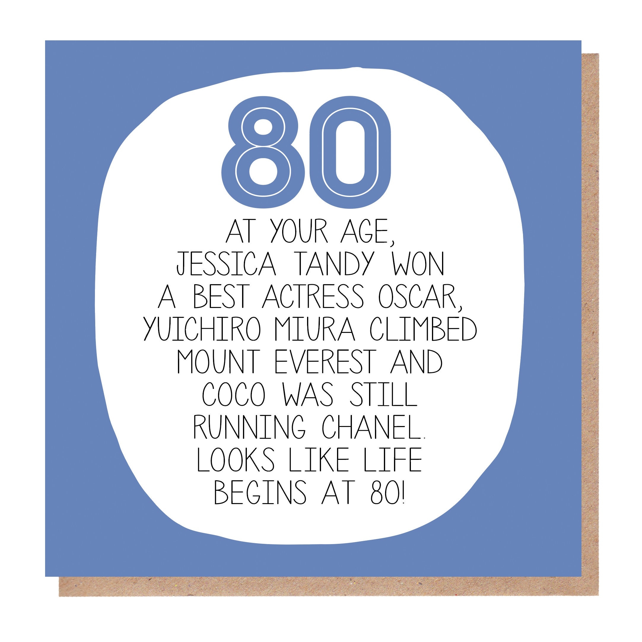 Funny 80th Birthday Card Etsy Funny 80th Birthday Card Etsy