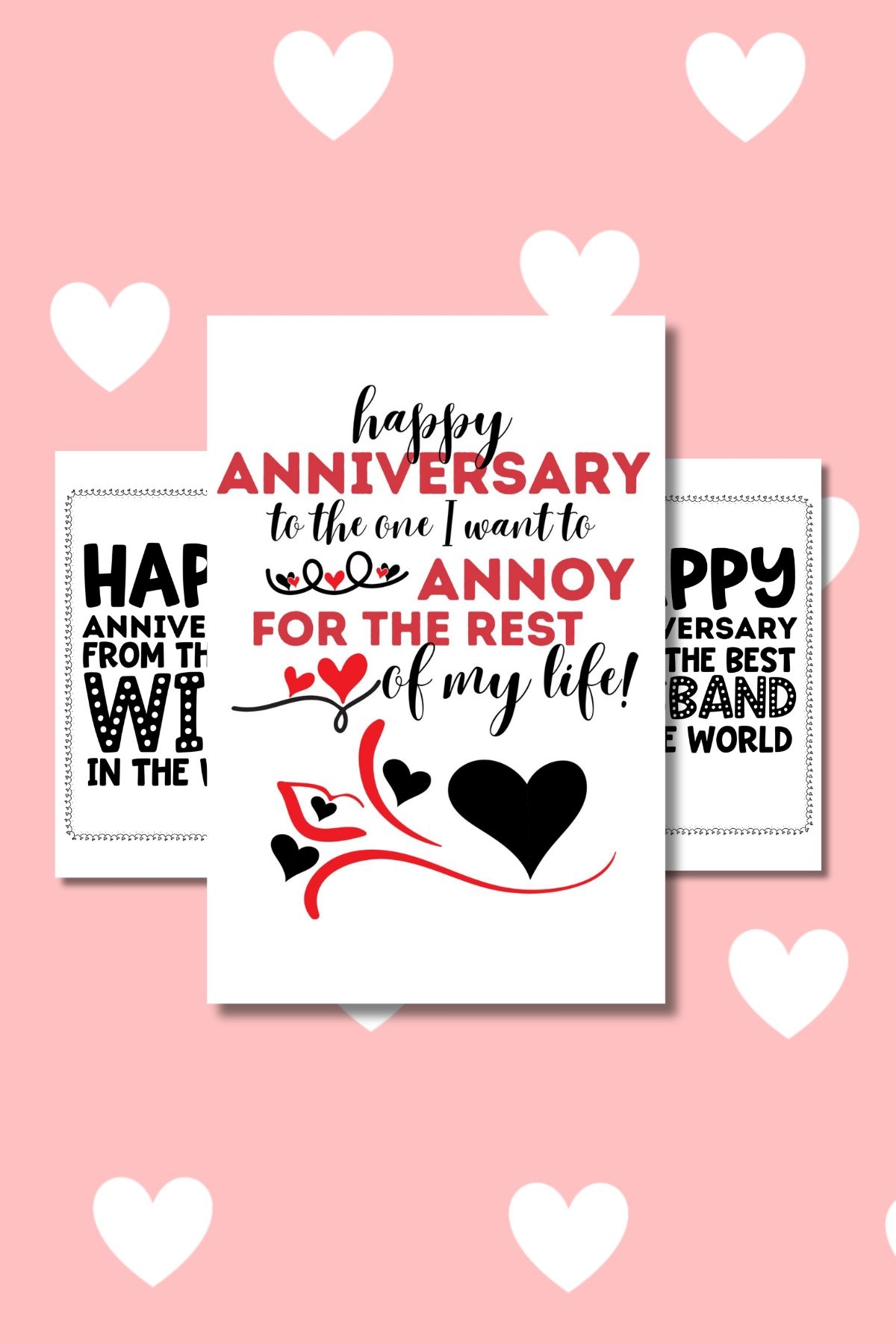 printable cards free anniversary