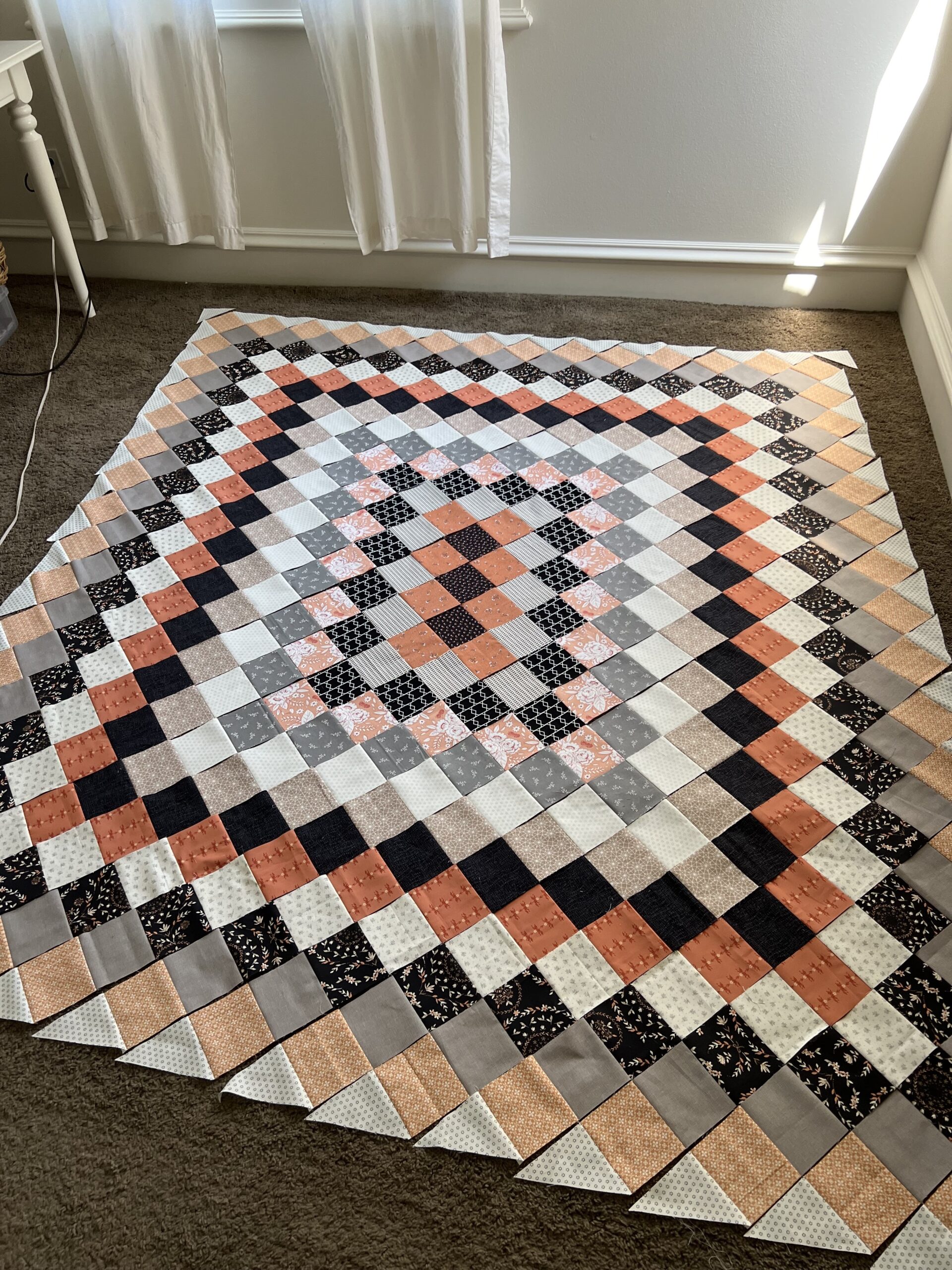 Gigi s Thimble Trip Around The World Quilt Free Pattern