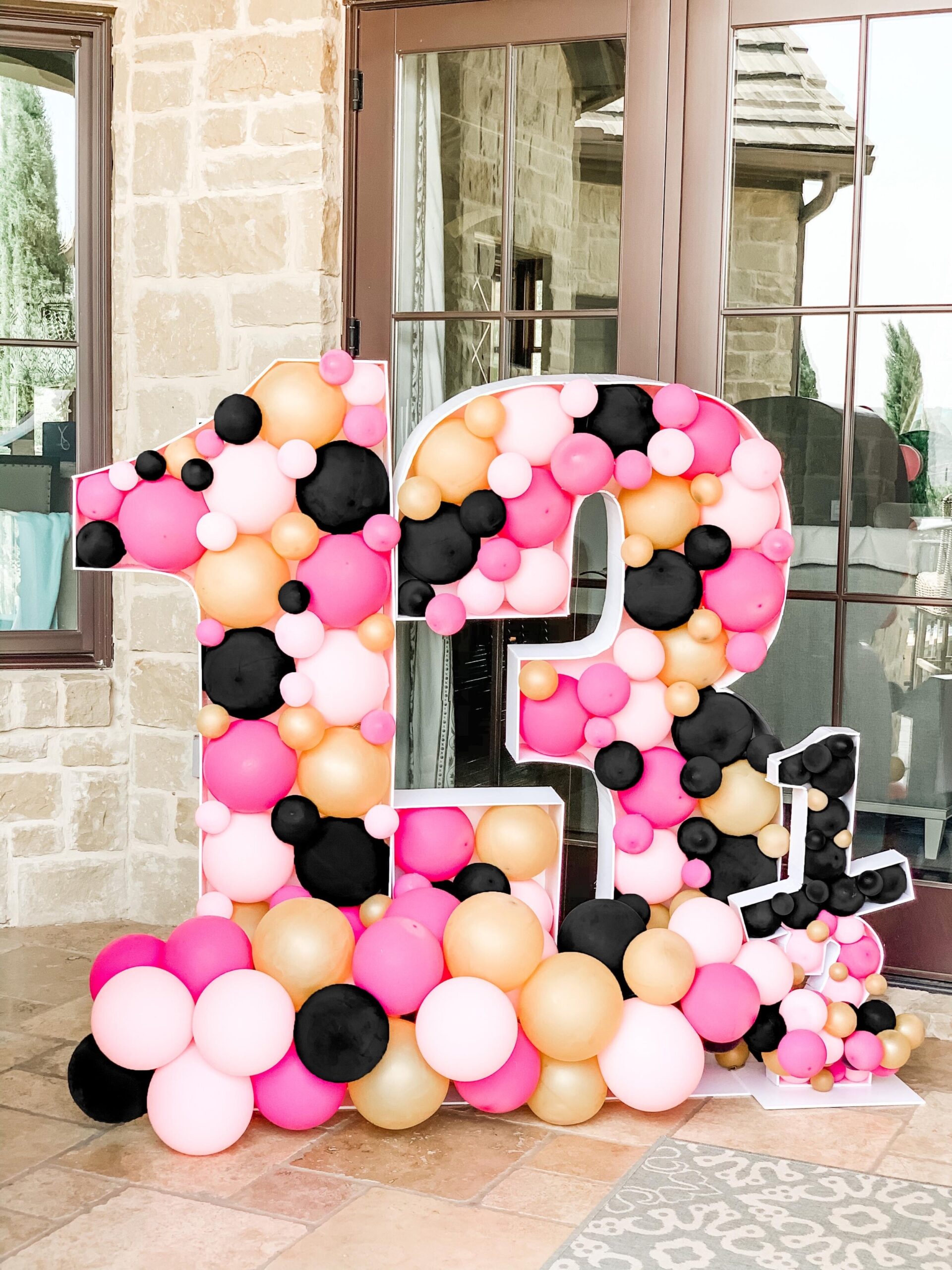 Glamorous Gold Pink And Black Teen Birthday Party Ideas Mint Events