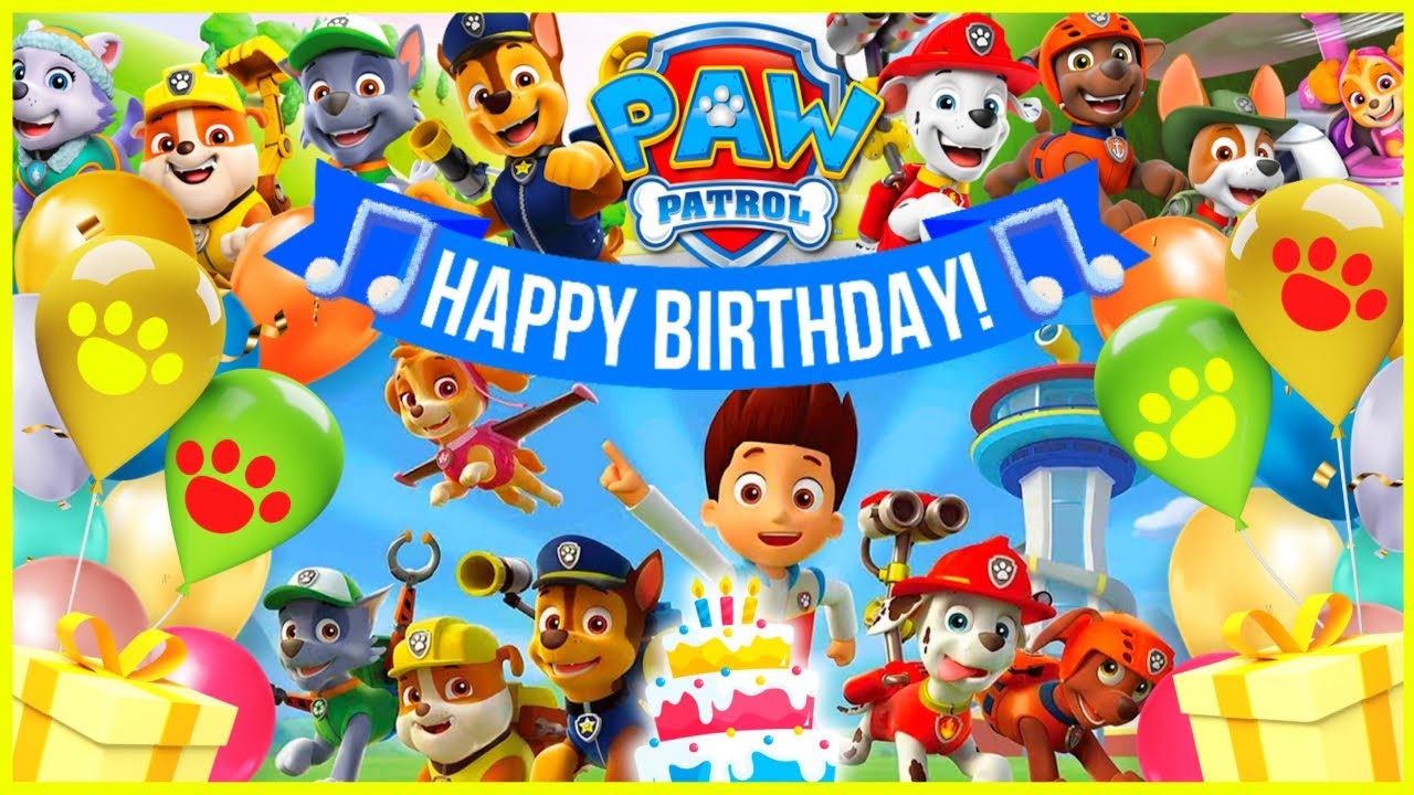 Happy Birthday Paw Patrol Paw Patrol Birthday Song Paw Patrol Songs Paw Patrol Kids Songs YouTube Happy Birthday Paw Patrol Paw Patrol Birthday Song Paw Patrol Songs Paw Patrol Kids Songs YouTube