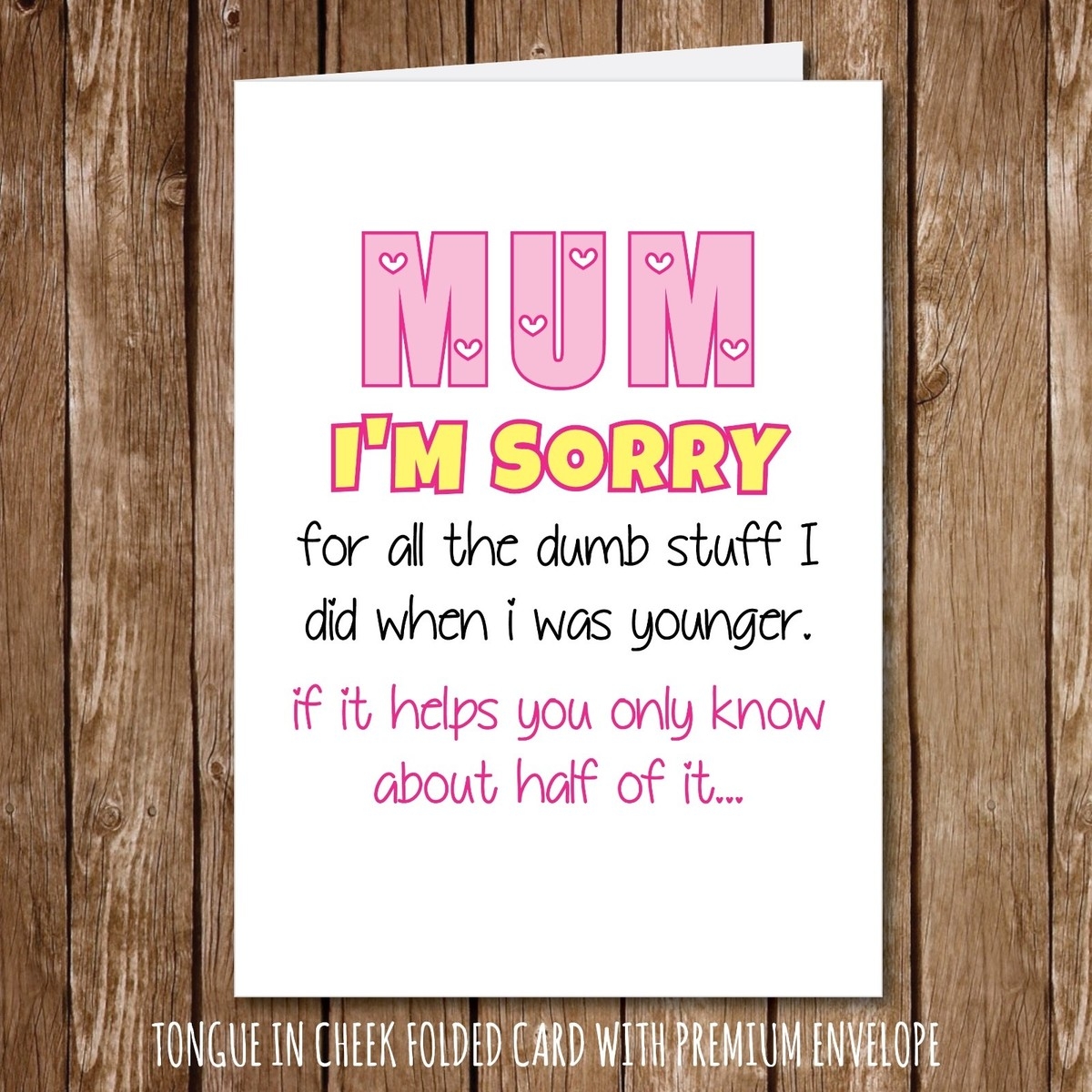 HAPPY MOTHERS DAY GREETING CARD FUNNY MUM MOTHER COMEDY JOKE BIRTHDAY SORRY 132f EBay HAPPY MOTHERS DAY GREETING CARD FUNNY MUM MOTHER COMEDY JOKE BIRTHDAY SORRY 132f EBay