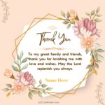 Heartfelt Thanks Gratitude For All Birthday Wishes