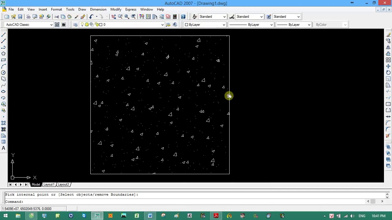 How Do You Hatch Concrete In AutoCAD YouTube