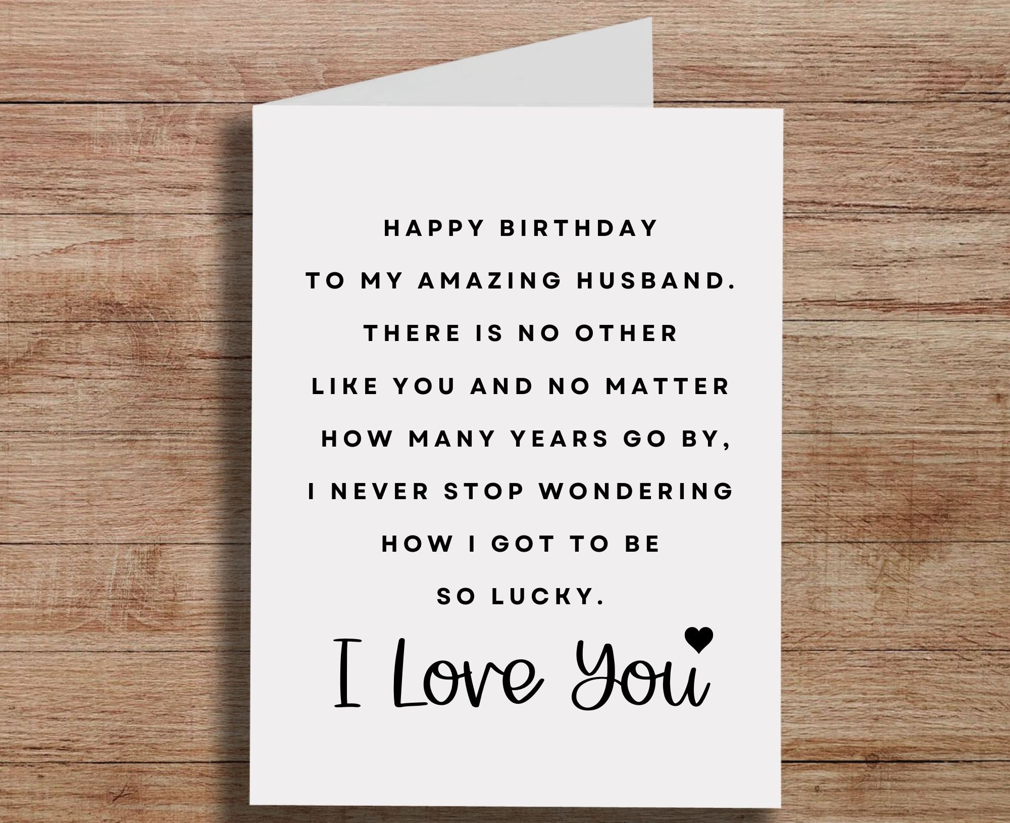 Husband Birthday Card I Love You Card For Husband Etsy Husband Birthday Card I Love You Card For Husband Etsy