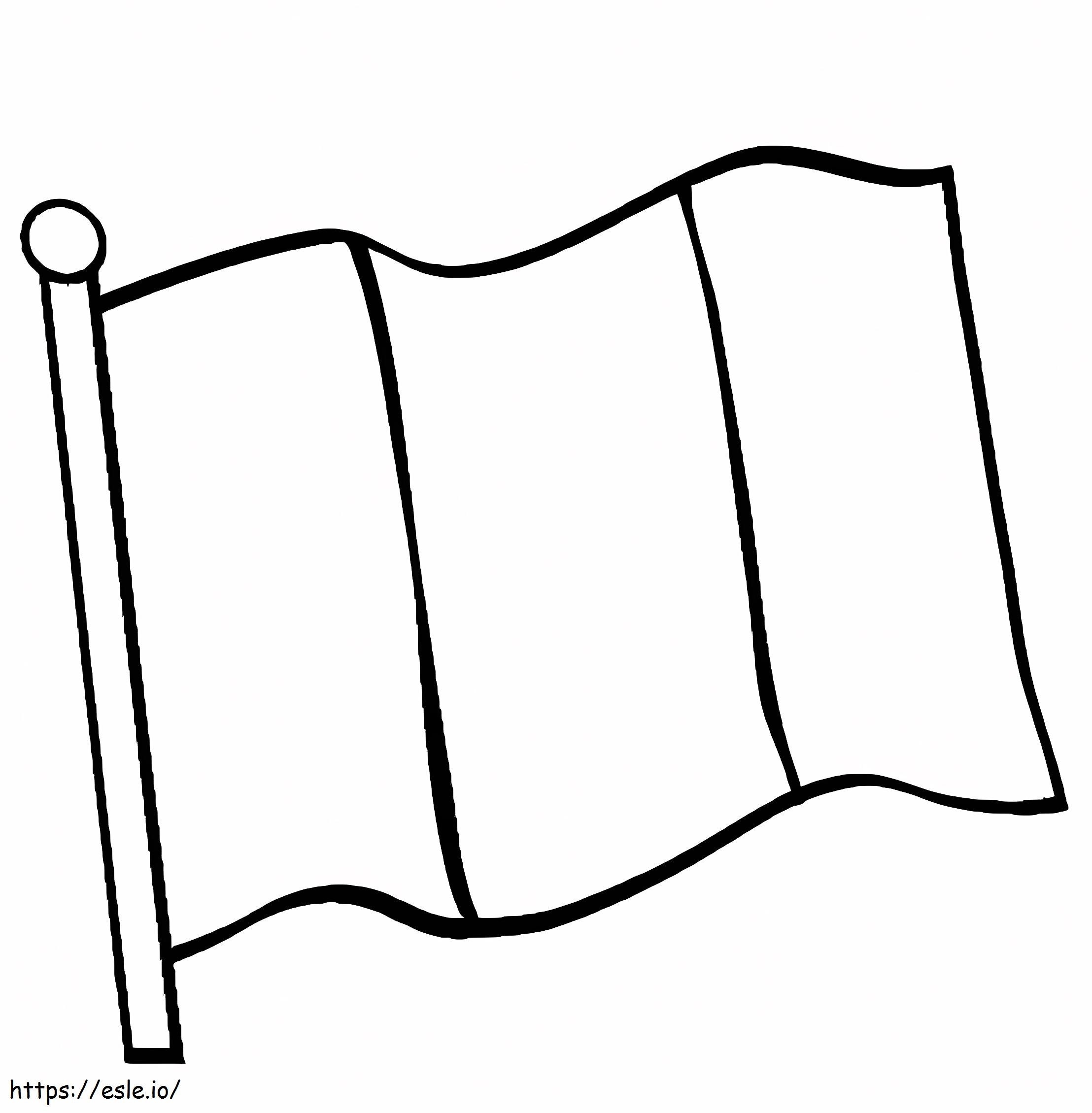 Ireland Flag Coloring Page Ireland Flag Coloring Page