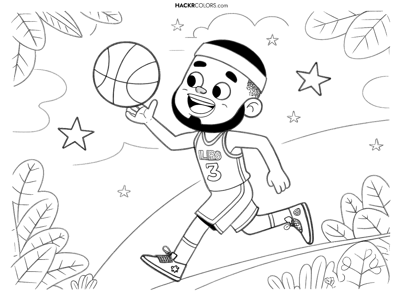 lebron james color sheet lebron james color sheet