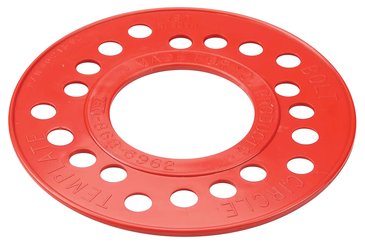 Lokar Bolt Pattern Template Wheel Circle 5 Lug SAE 4 5 4 75 5 5 5 Red OPGI Lokar Bolt Pattern Template Wheel Circle 5 Lug SAE 4 5 4 75 5 5 5 Red OPGI