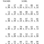 Master Multiplication With Our 2 Digit By 2 Digit Multiplication Worksheets Made By Teachers