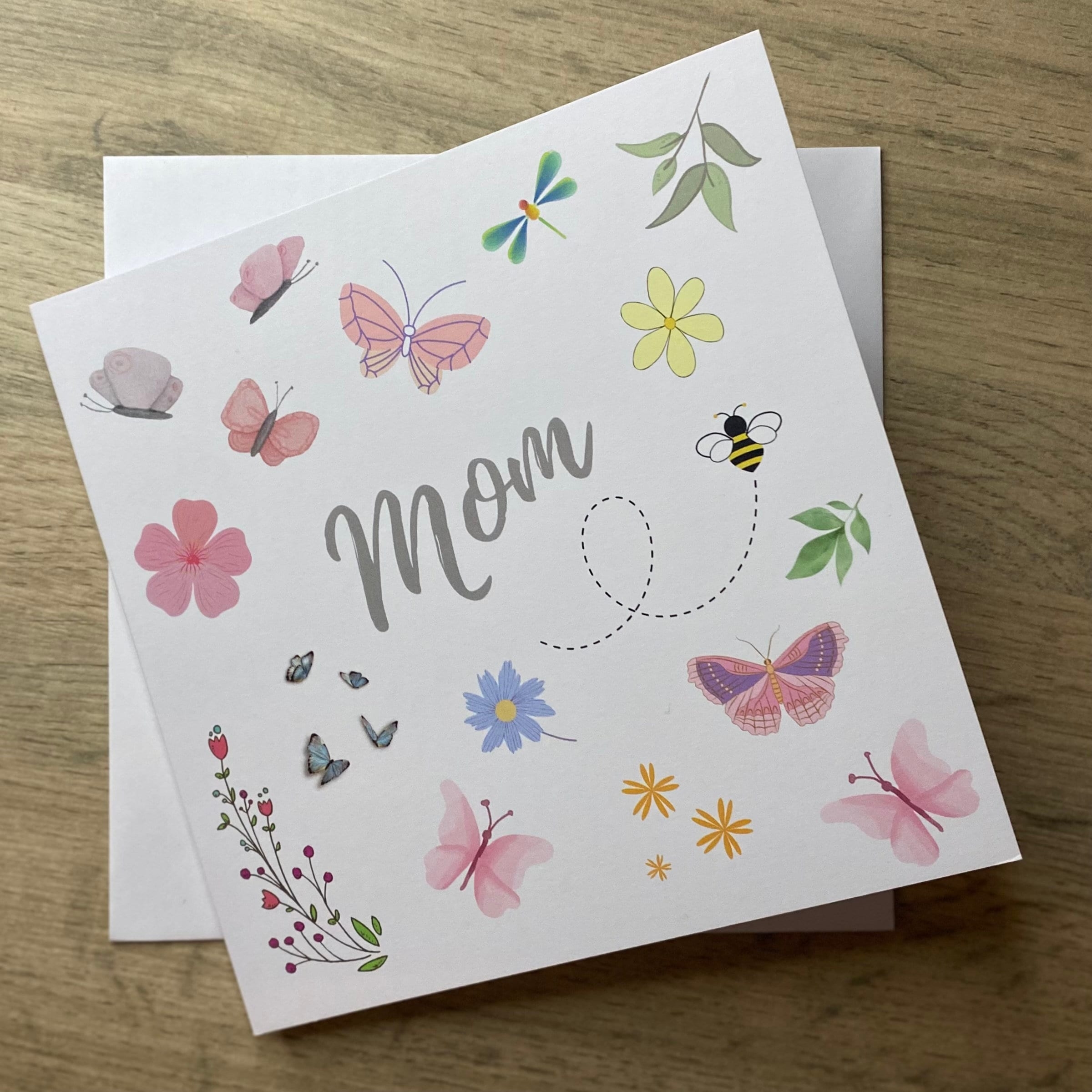 Mom Birthday Card Handmade Amazing Mom Gift Birthday Card Mother Birthday Card Mum Etsy