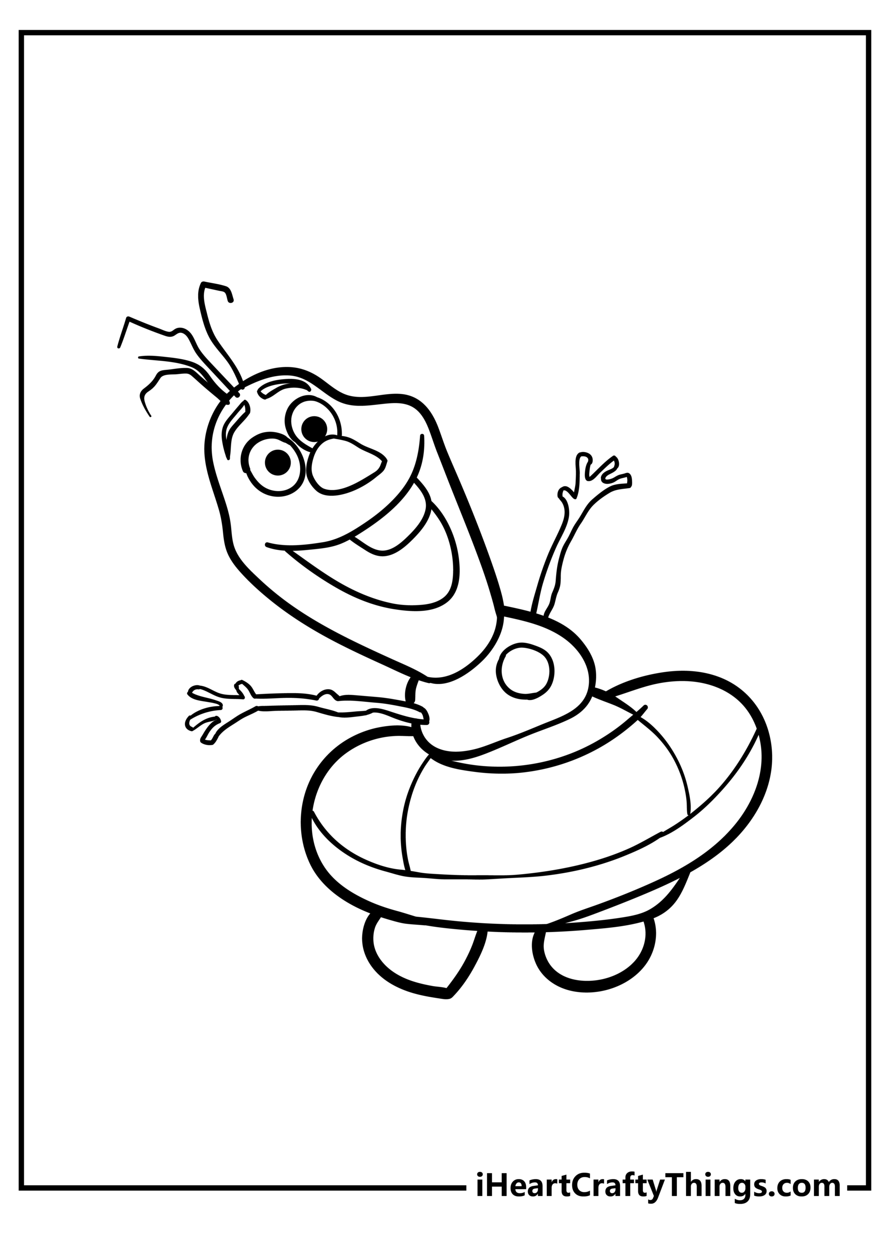 Olaf Coloring Pages Printables Olaf Coloring Pages Printables