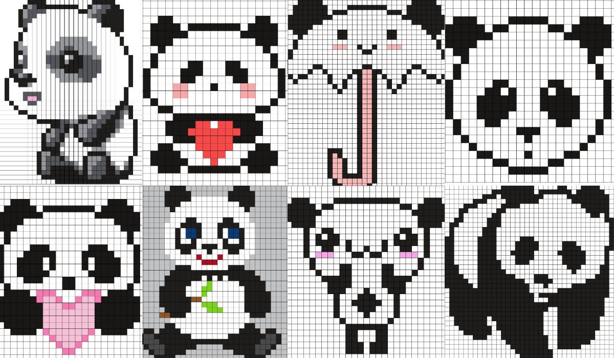 Panda Perler Beads 20 Free Patterns DIY Candy Panda Perler Beads 20 Free Patterns DIY Candy