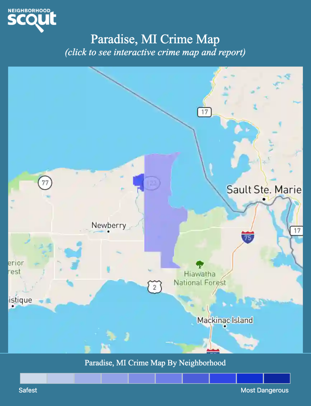 Paradise MI Crime Rates And Statistics NeighborhoodScout Paradise MI Crime Rates And Statistics NeighborhoodScout