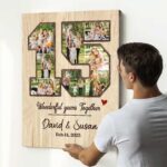 Personalized 15 Year Anniversary Gift Picture Collage 15th Anniversary Gifts For Men 15 Year Anniversary Gift Ideas