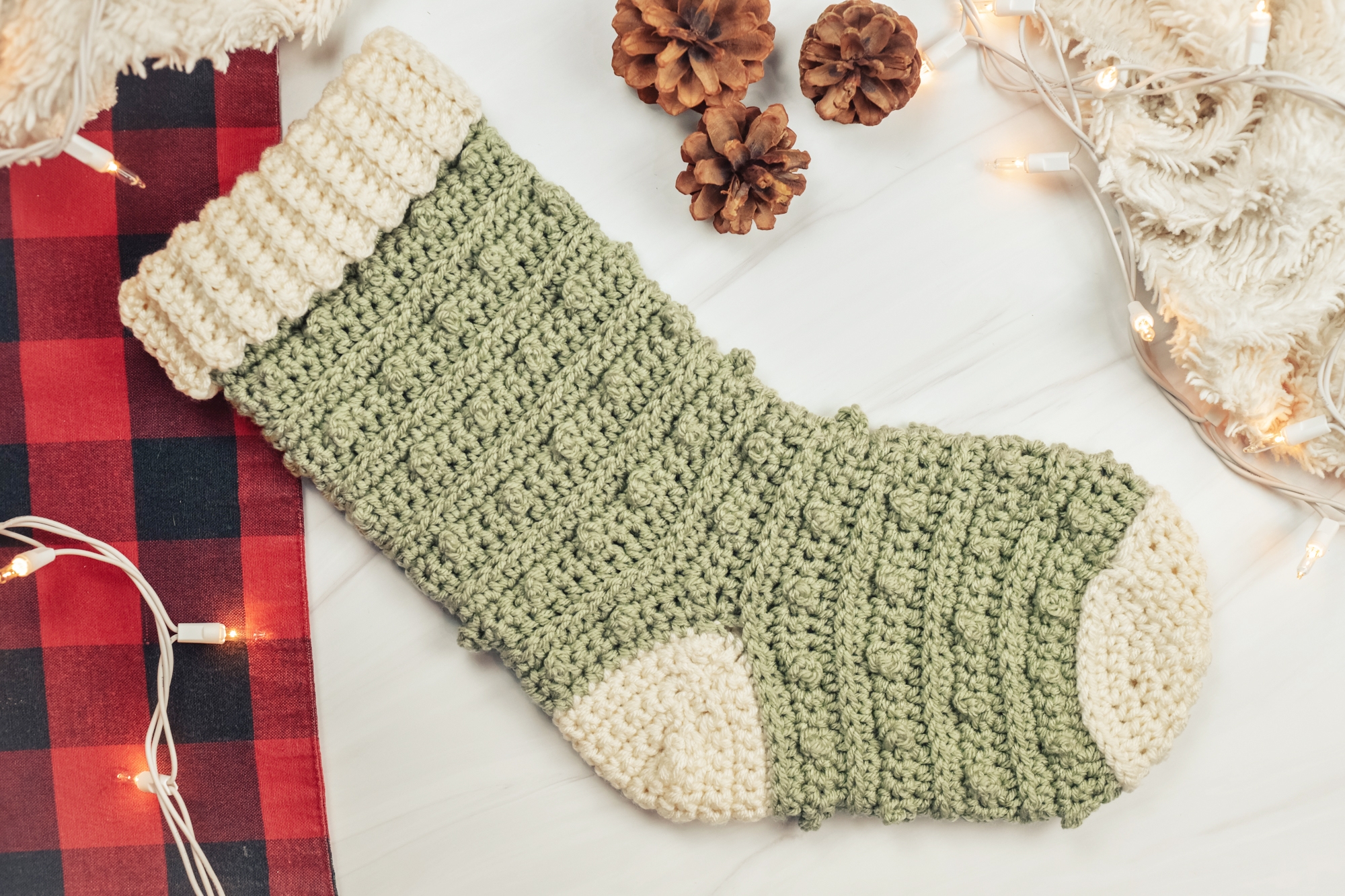 Picot Stocking Free Crochet Christmas Stocking Pattern The Turtle Trunk Picot Stocking Free Crochet Christmas Stocking Pattern The Turtle Trunk