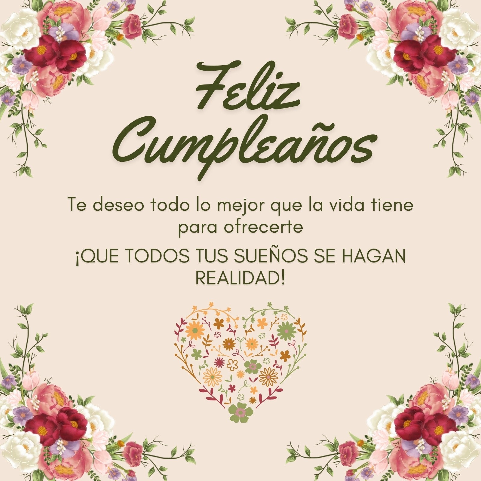 Plantillas De Tarjetas De Cumplea os Con Flores Online Gratis Canva Plantillas De Tarjetas De Cumplea os Con Flores Online Gratis Canva