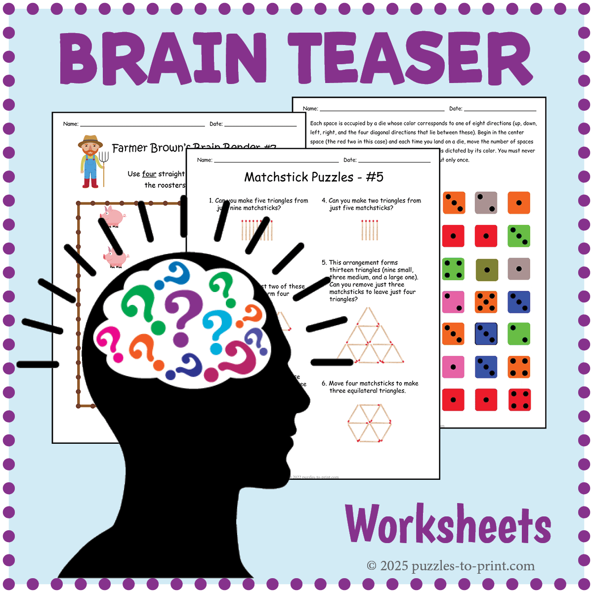 Printable Brain Teasers Printable Brain Teasers