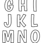 Printable Free Alphabet Templates