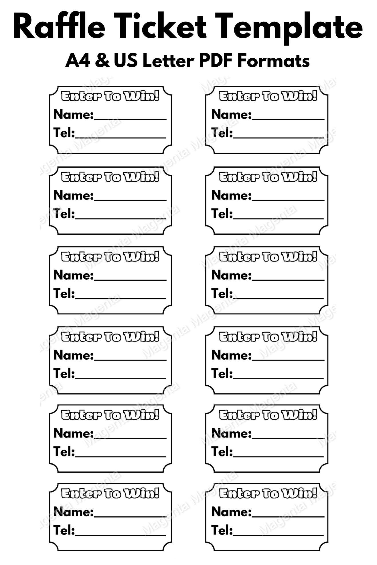 raffle tickets printable free raffle tickets printable free