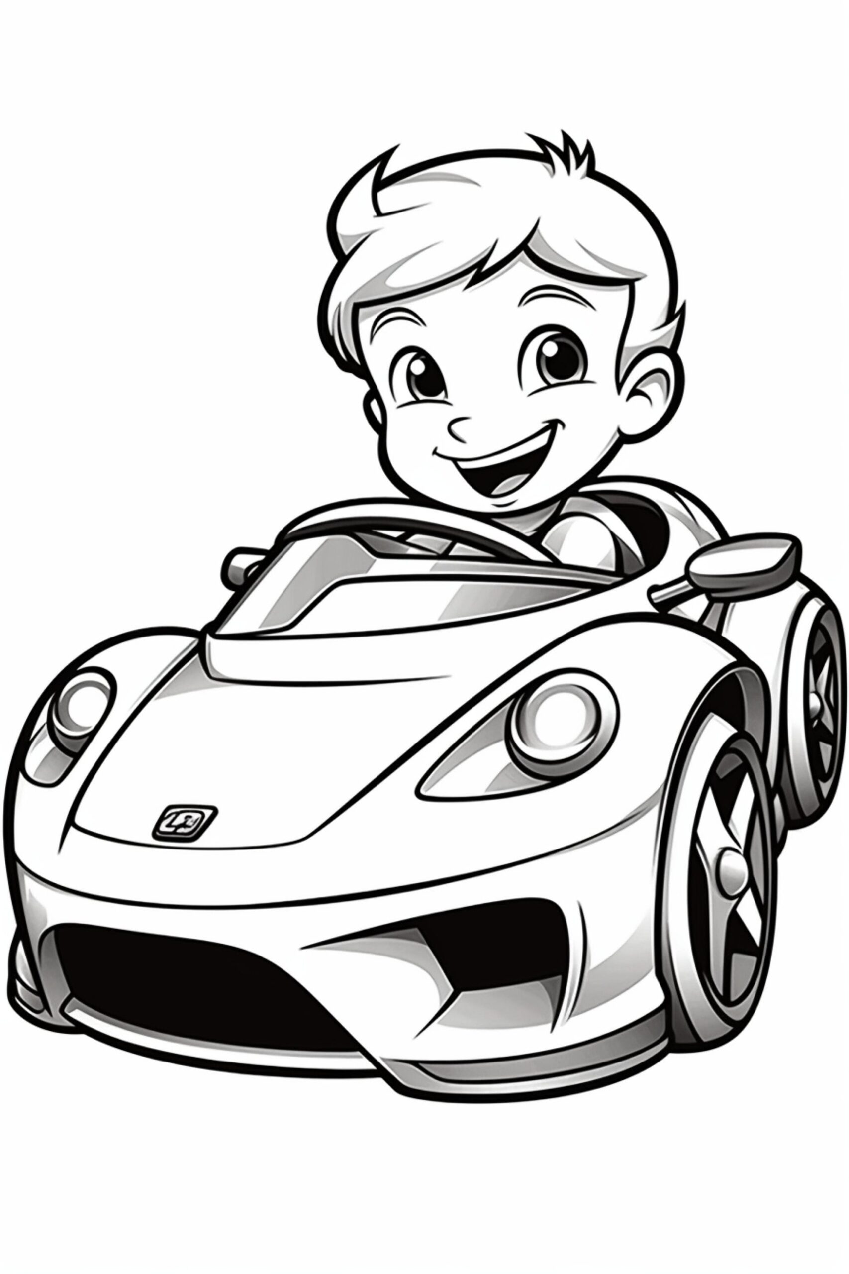 Race Car 1 Coloring Pages 5 Etsy Race Car 1 Coloring Pages 5 Etsy