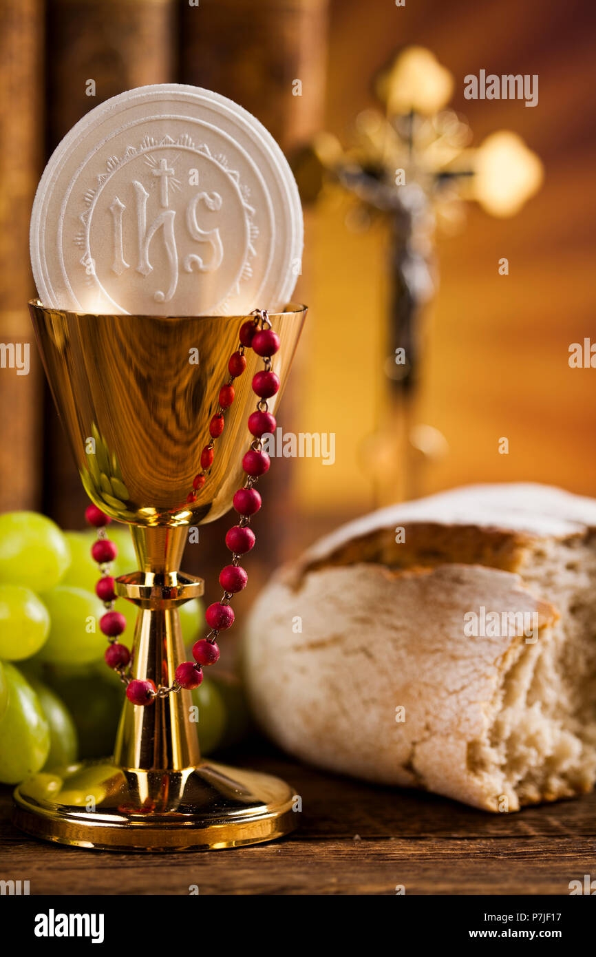 Sacrament Of Communion Eucharist Symbol Stock Photo Alamy Sacrament Of Communion Eucharist Symbol Stock Photo Alamy