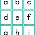 Simple Alphabet ESL Flashcards
