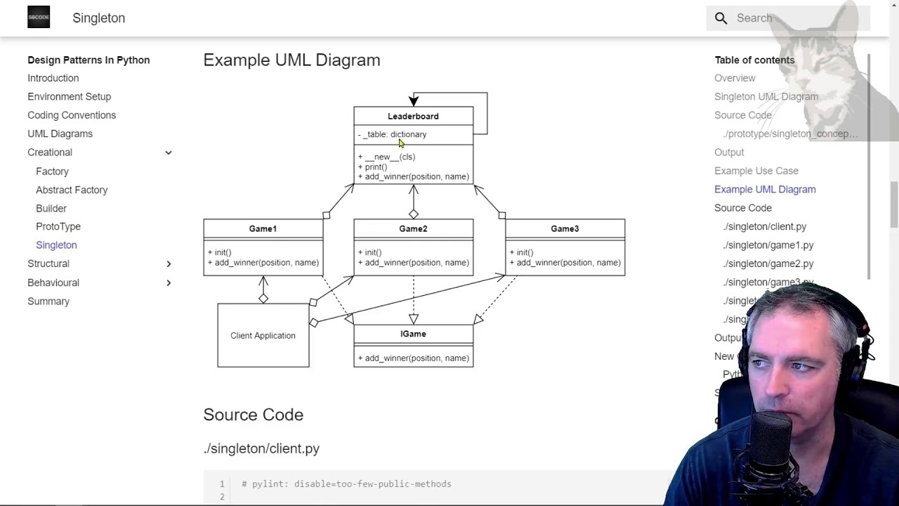 Singleton Use Case Design Patterns In Python YouTube