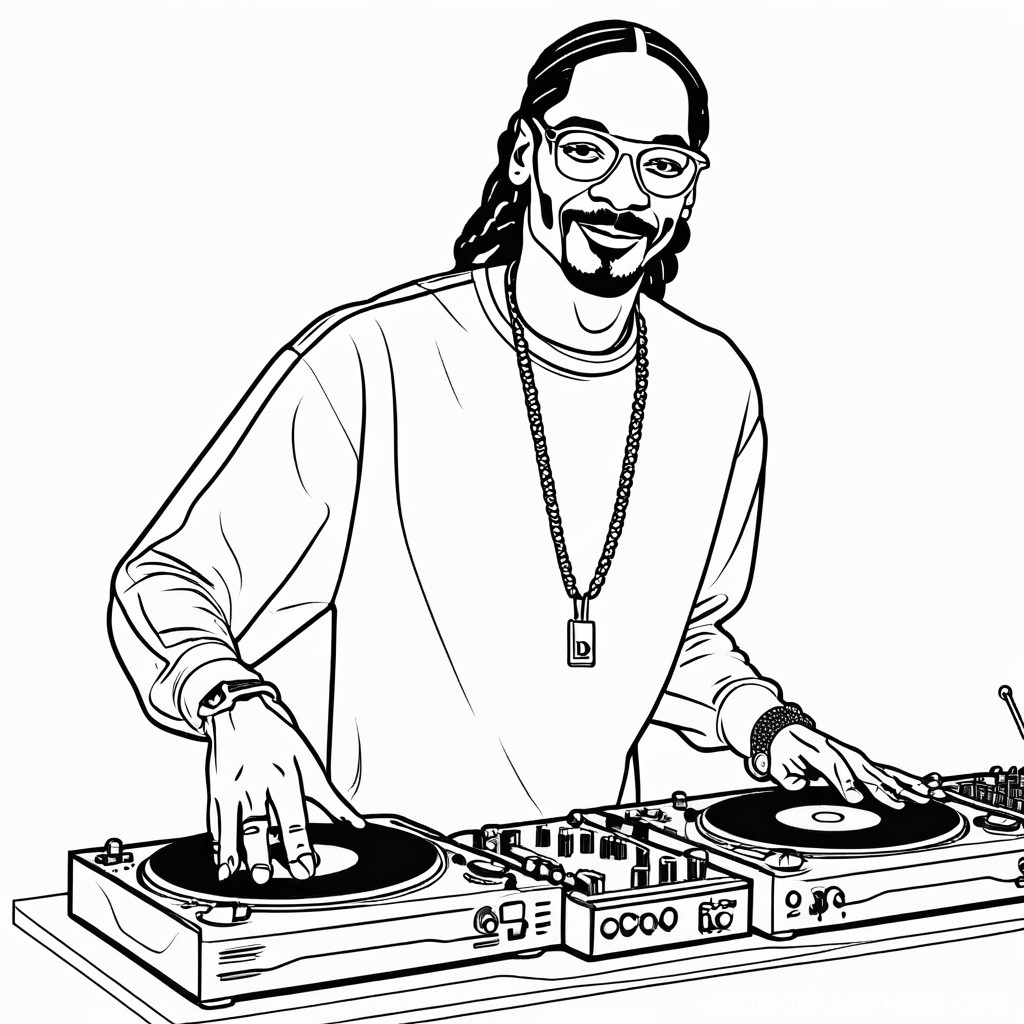 Snoop Dogg Coloring Page Prompts Stable Diffusion Online Snoop Dogg Coloring Page Prompts Stable Diffusion Online