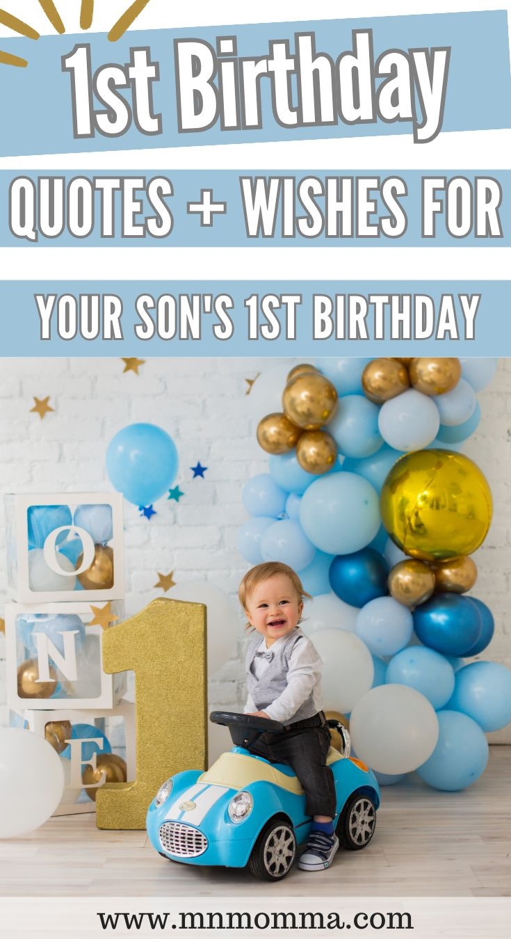 Son s First Birthday Quotes From Mom And Dad Son s First Birthday Quotes From Mom And Dad