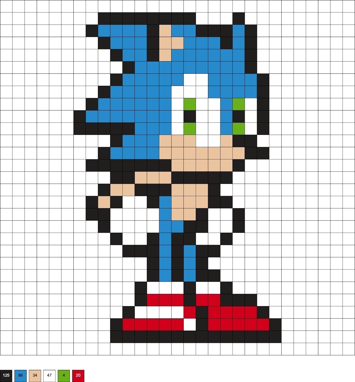 Sonic Perler Beads 30 Free Patterns DIY Candy Sonic Perler Beads 30 Free Patterns DIY Candy