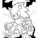 Sonic The Werehog Coloring Pages Free Printables