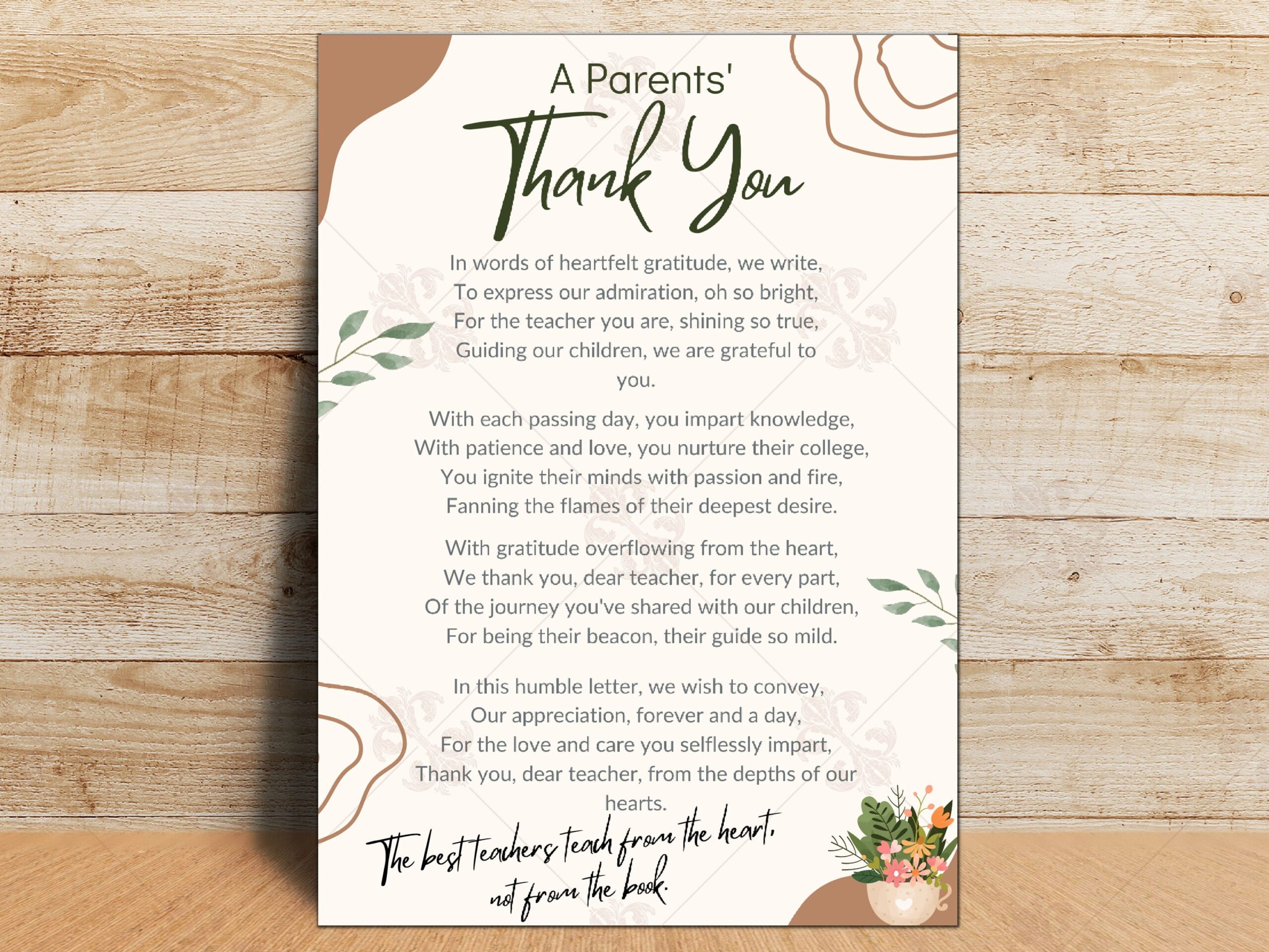 Thank You Teacher Letter From Parent PDF Editable Canva Template Printable End Of Year Gift Ideas A Letter To Teacher For Book 8x10 PNG Etsy Thank You Teacher Letter From Parent PDF Editable Canva Template Printable End Of Year Gift Ideas A Letter To Teacher For Book 8x10 PNG Etsy