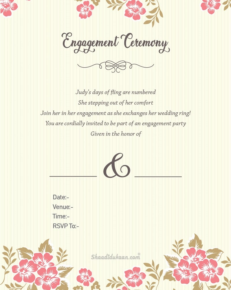 The Best Engagement Invitation Wording To Leave An Impression The Best Engagement Invitation Wording To Leave An Impression