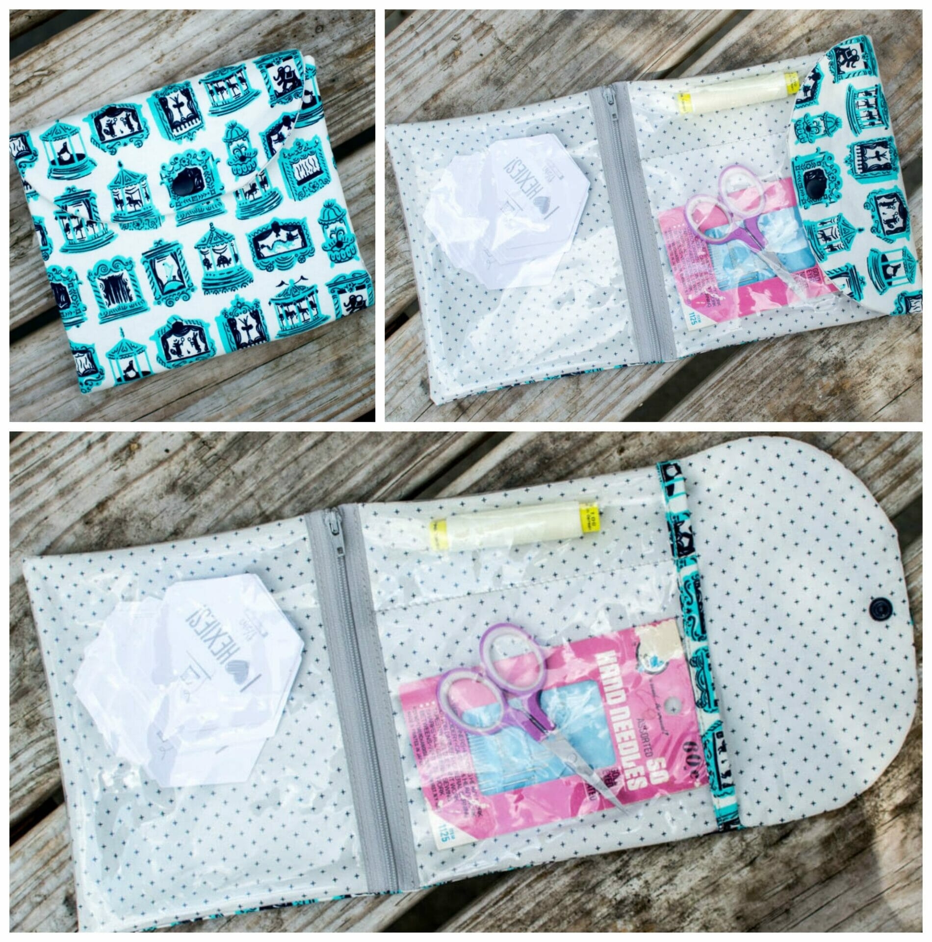 The Peek a Boo Pouch Free Sewing Pattern