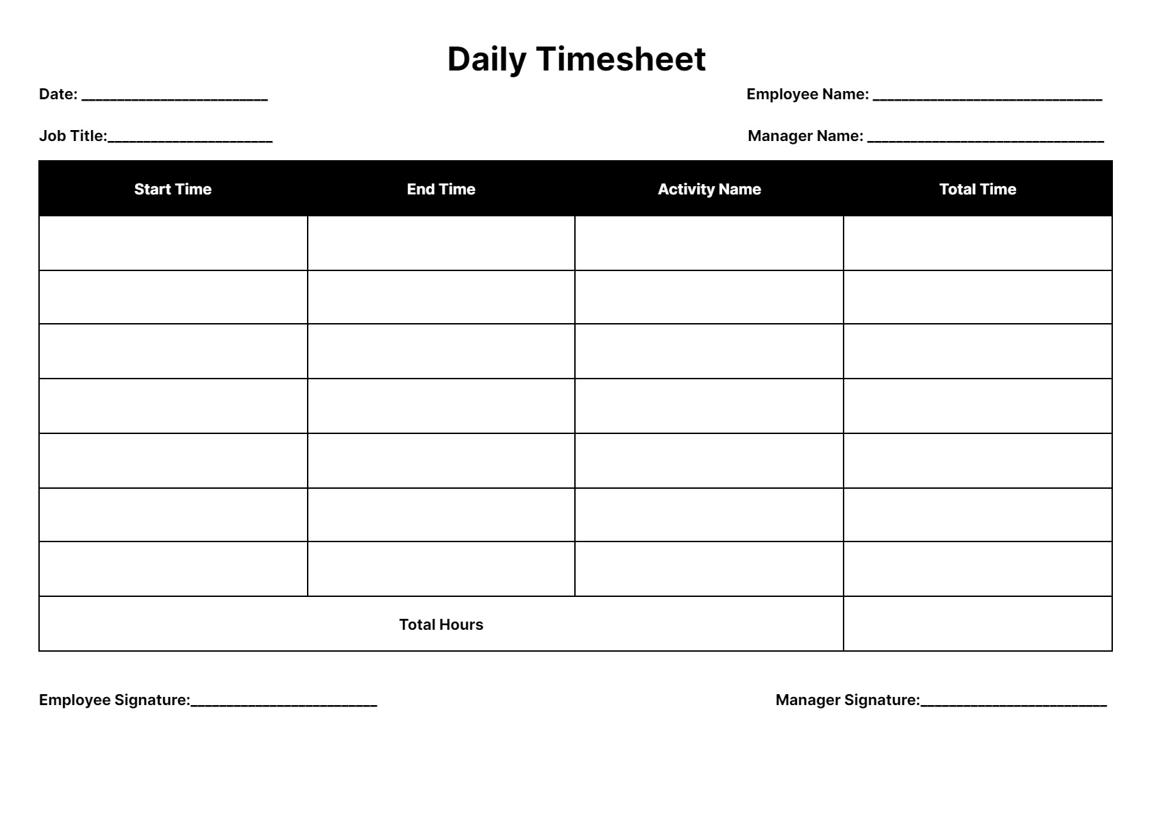 staff timesheet template free staff timesheet template free