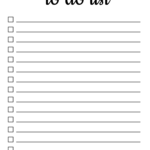 To Do List Free Printable PDF Templates Things To Do Free Printables Monograms Design Tools Patterns DIY Projects