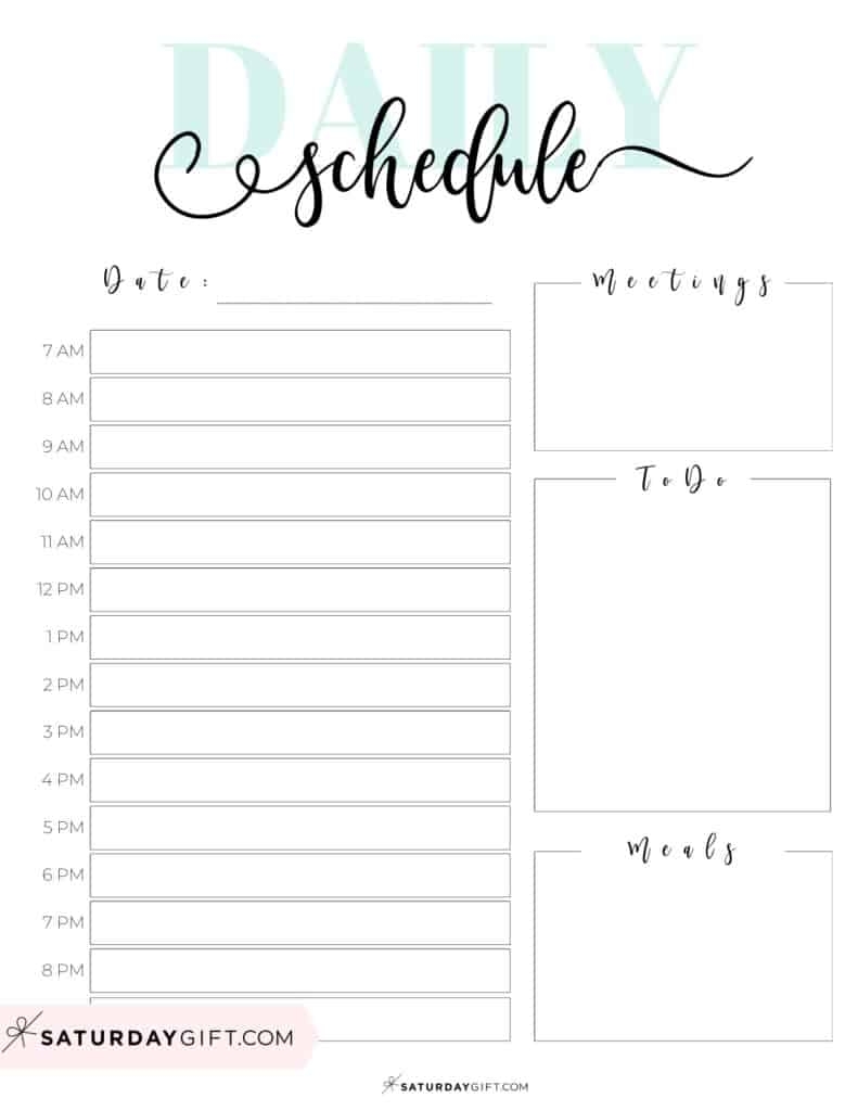 To Do List Template 29 Cute Free Printable To Do Lists SaturdayGift To Do List Template 29 Cute Free Printable To Do Lists SaturdayGift