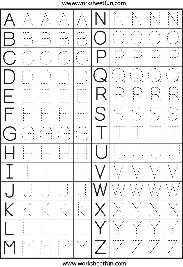 Traceable Alphabet Worksheets 10 Free PDF Printables Printablee Traceable Alphabet Worksheets 10 Free PDF Printables Printablee