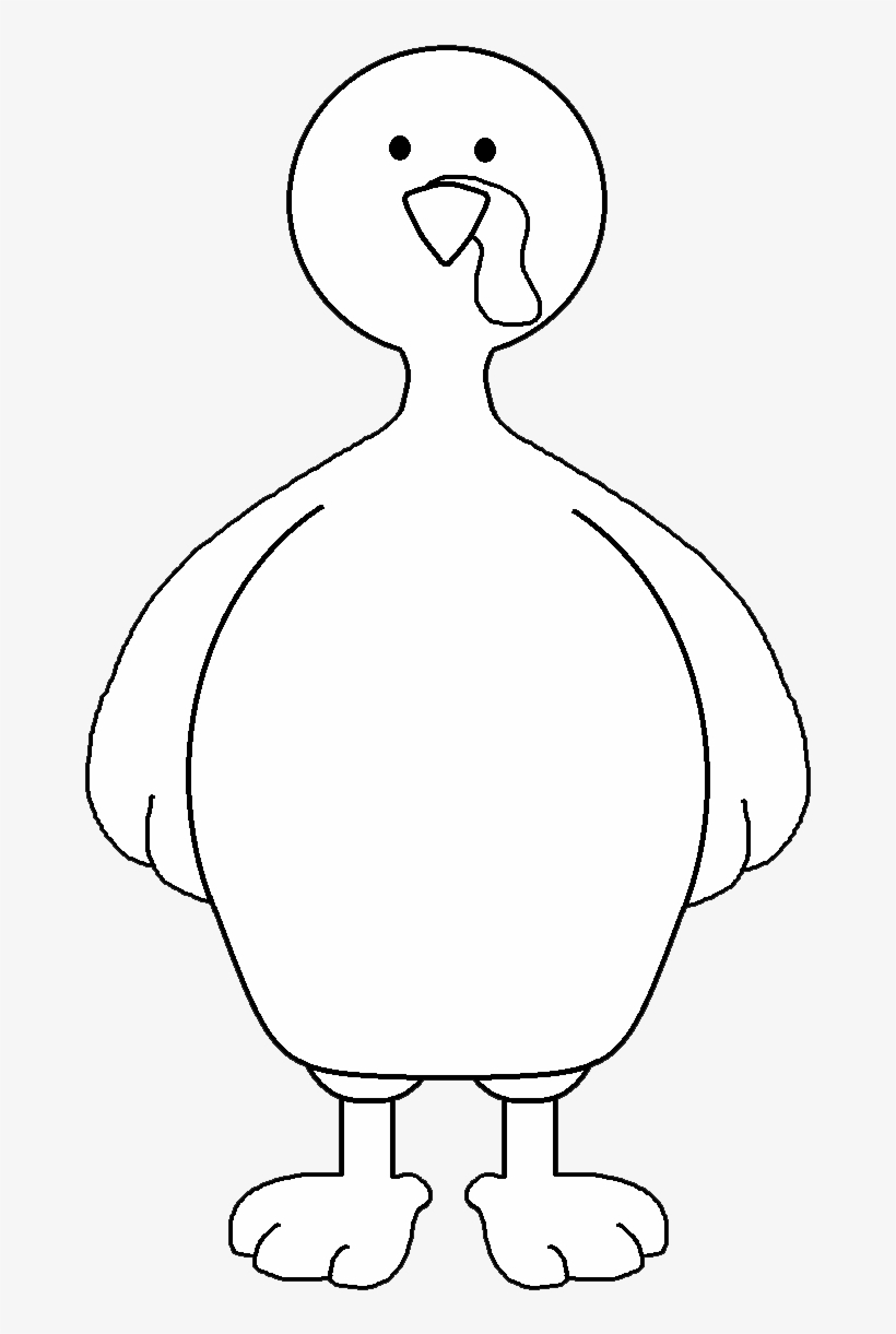 Turkey Body Printable Turkey Body Printable