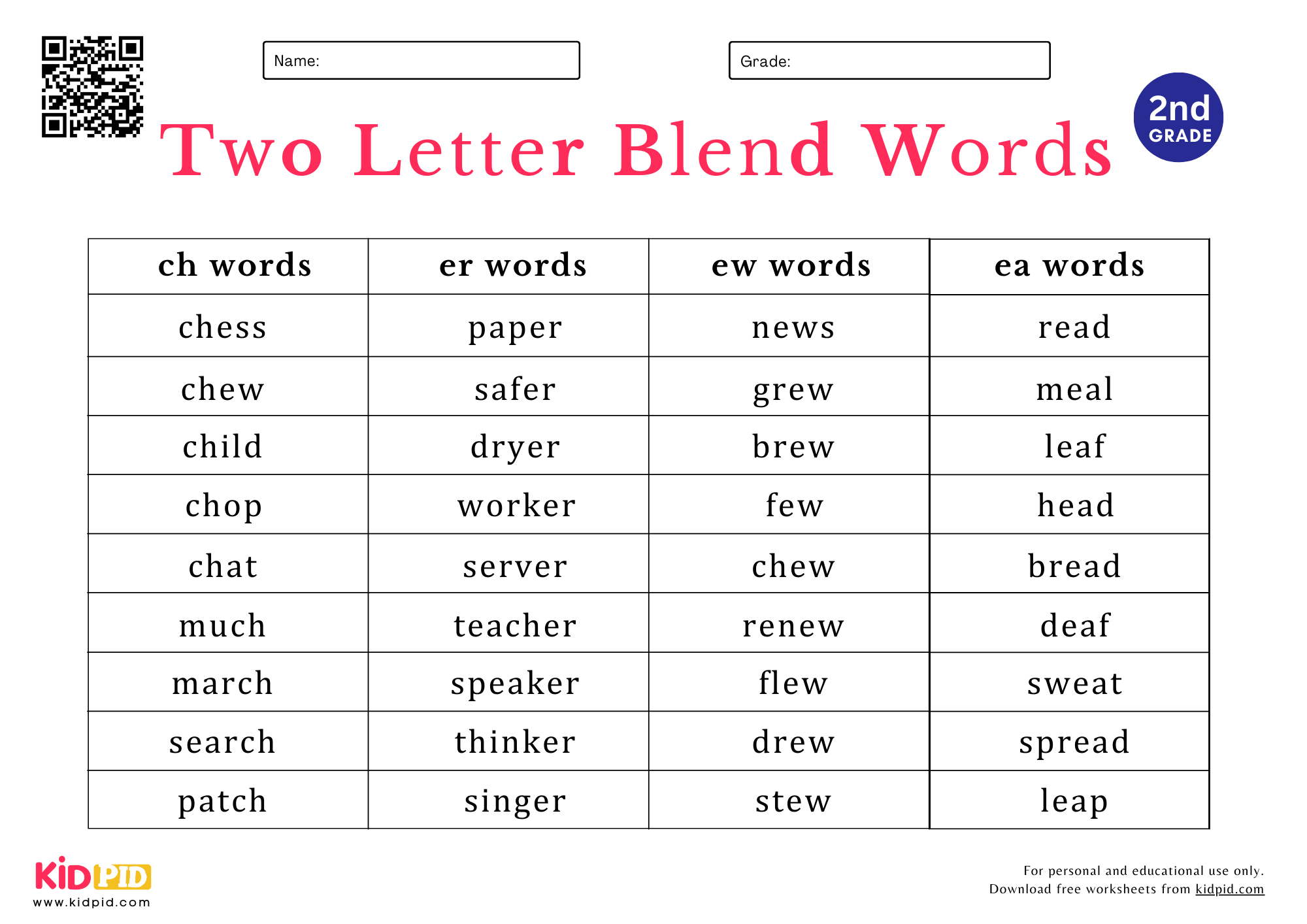 spelling worksheets for 2nd graders spelling worksheets for 2nd graders