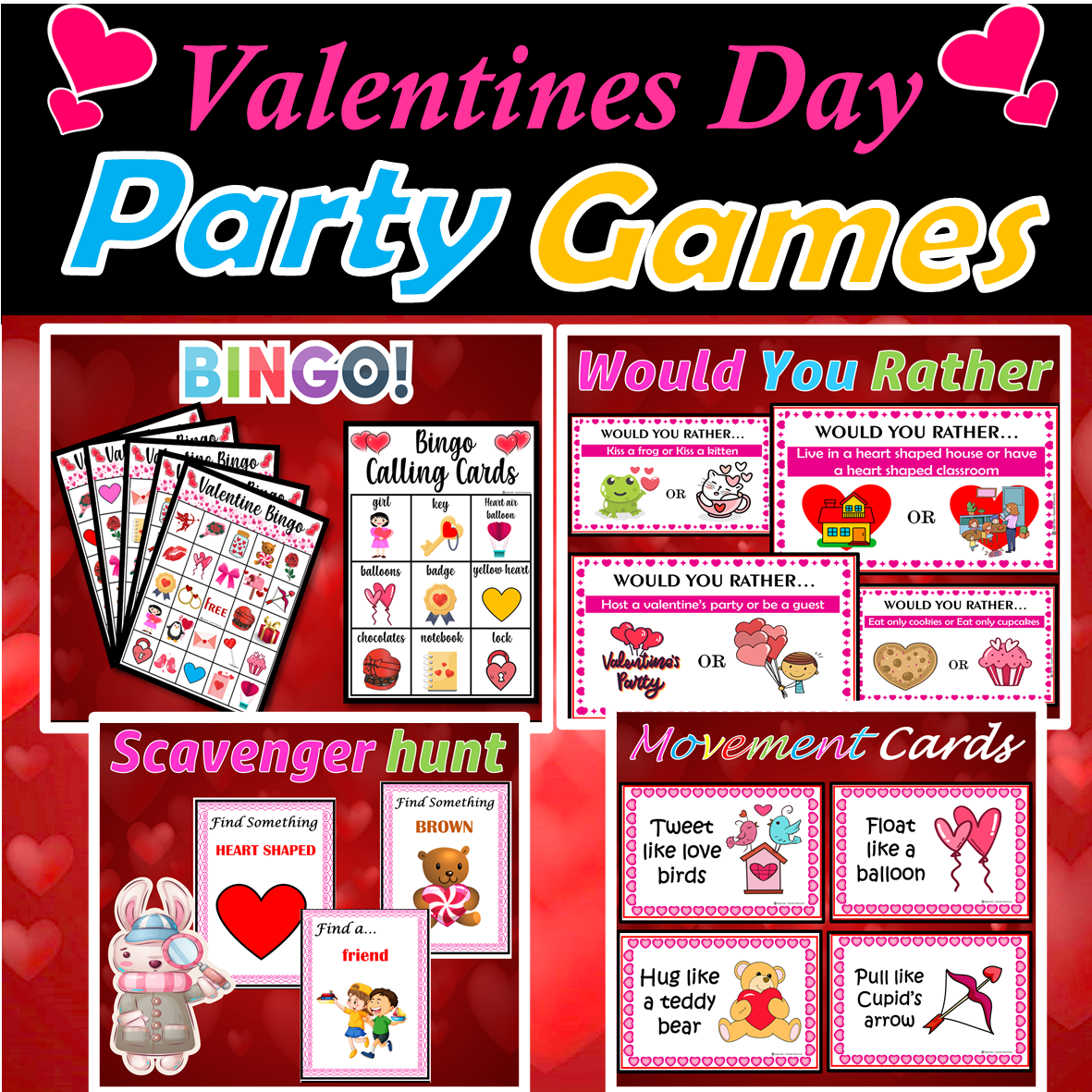 Valentines Day Party Games Activities Made By Teachers Valentines Day Party Games Activities Made By Teachers
