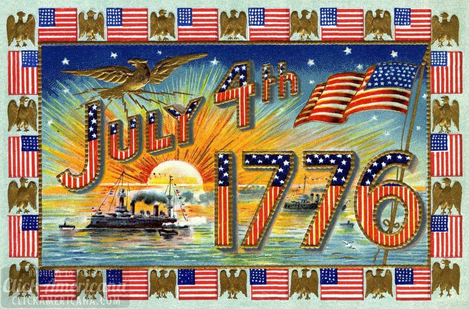 Vintage Postcards For The 4th Of July To See Share Click Americana Vintage Postcards For The 4th Of July To See Share Click Americana