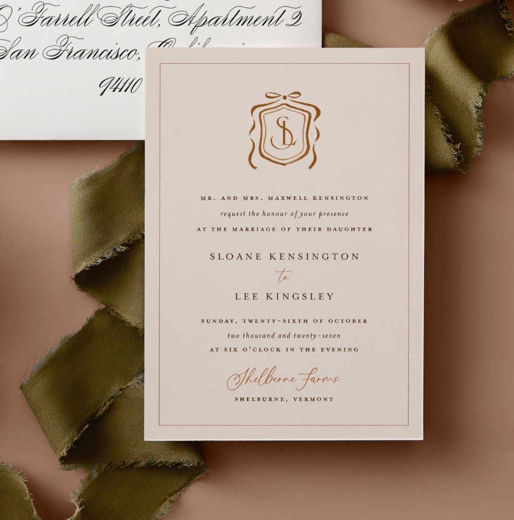 Wedding Invitation Wording Examples Guidelines Minted