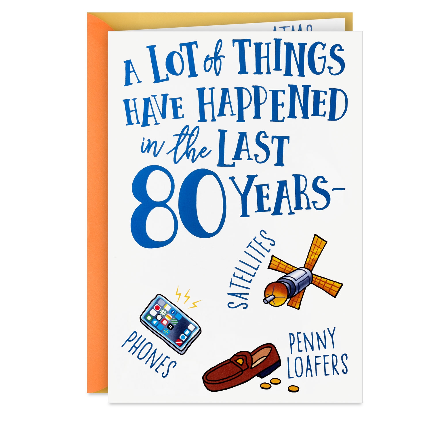 You re The Best Of All Funny 80th Birthday Card Greeting Cards Hallmark