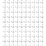 100 Questions Multiplication Worksheets Printable Art Activities