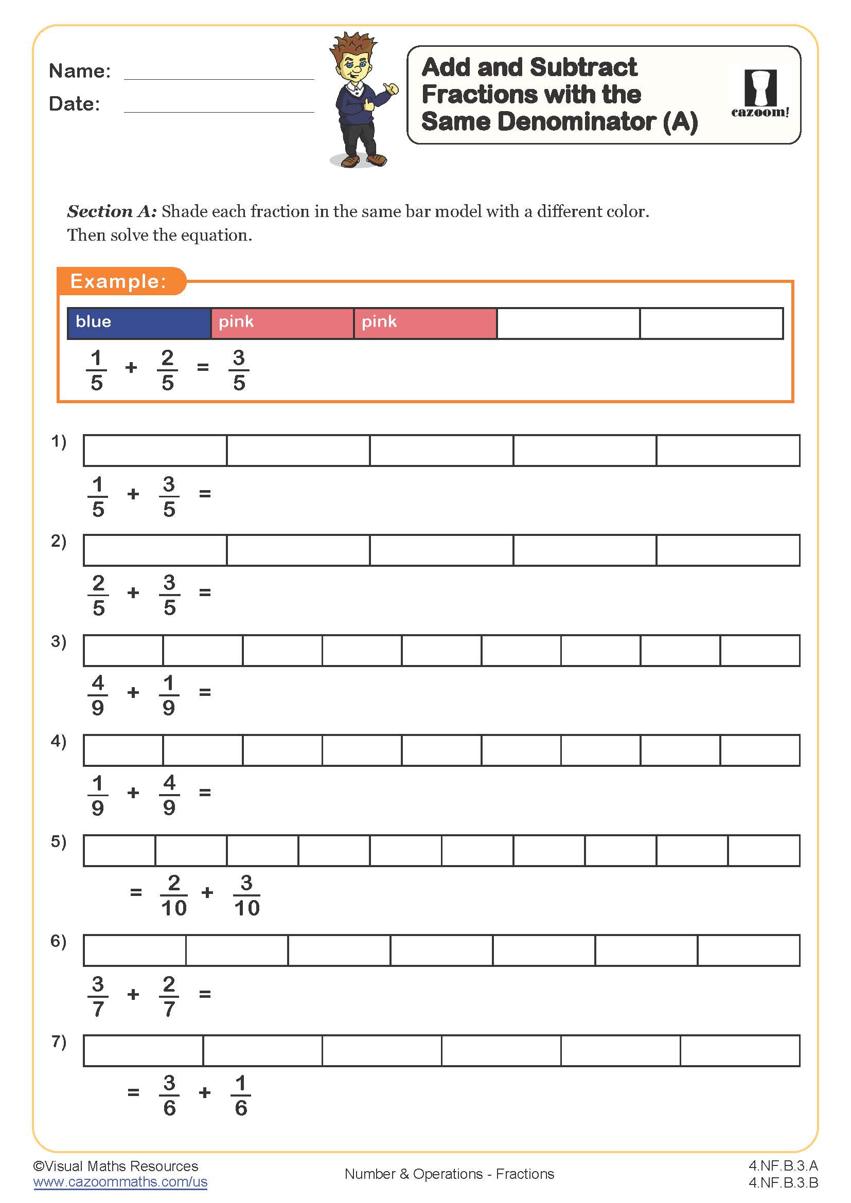 4th Grade Math Worksheets Free Printable PDFs With Answers