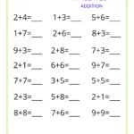 Addition Timed Test Etsy