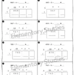 Area Model Division Worksheet Printable Art Activities