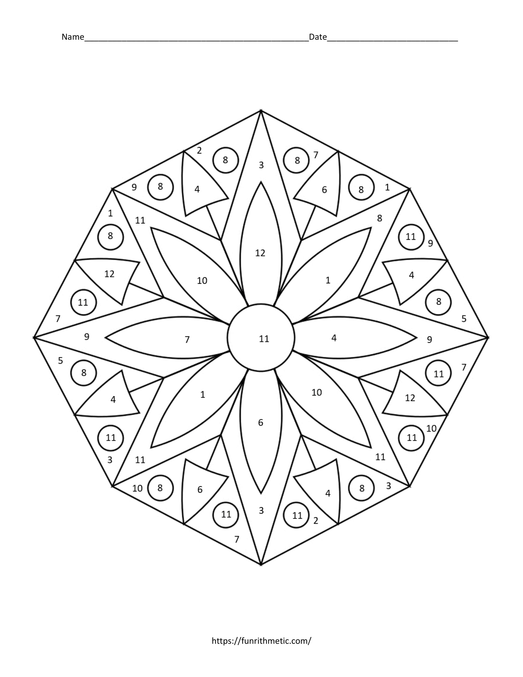Comparing Fractions Color By Number Funrithmetic Comparing Fractions Color By Number Funrithmetic